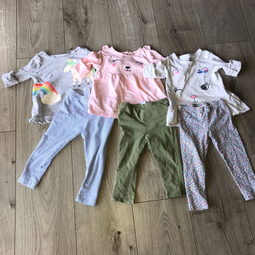 18 month outfits 3 pack